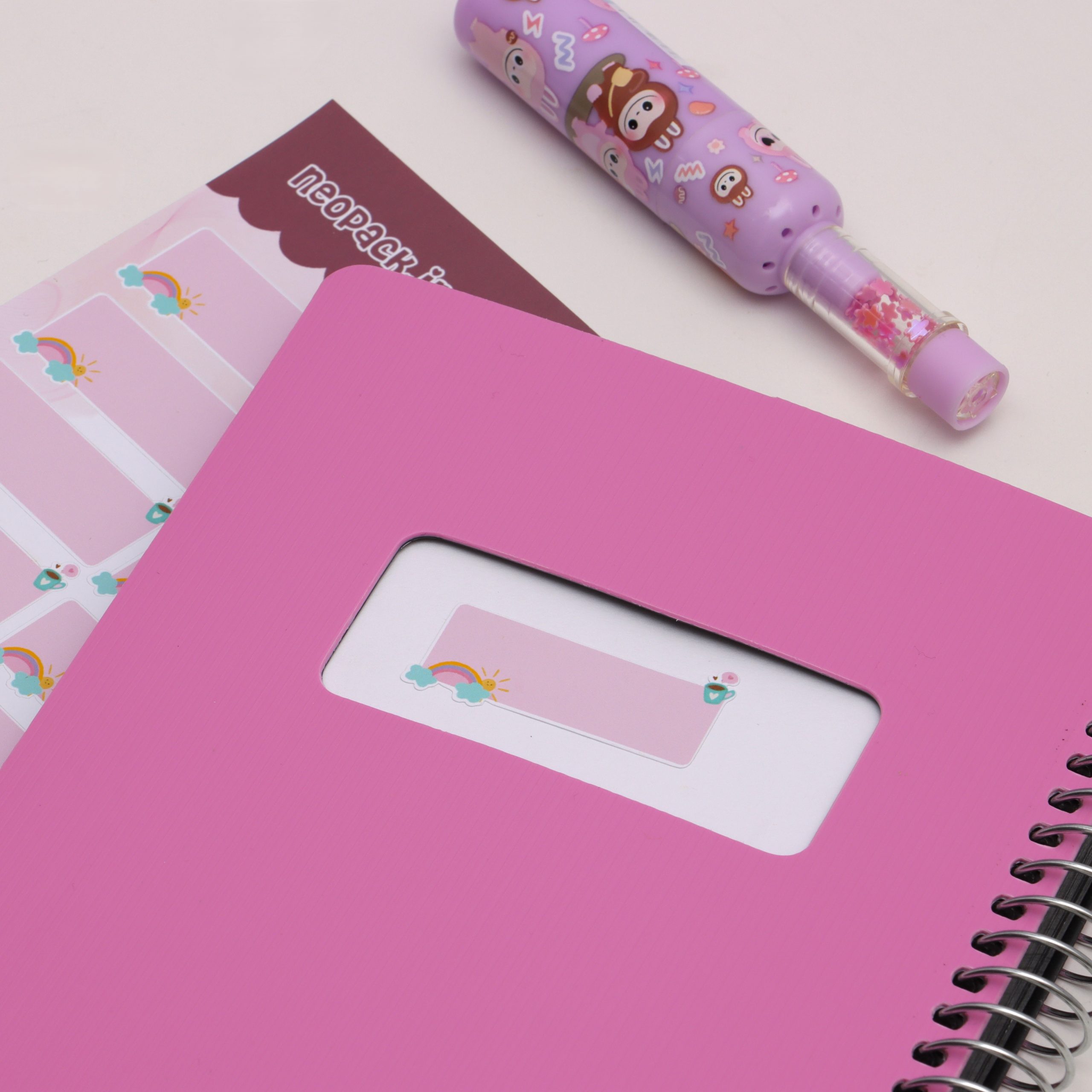 استیکر اسم طرح رنگین کمان(ریز) - تصویر 3