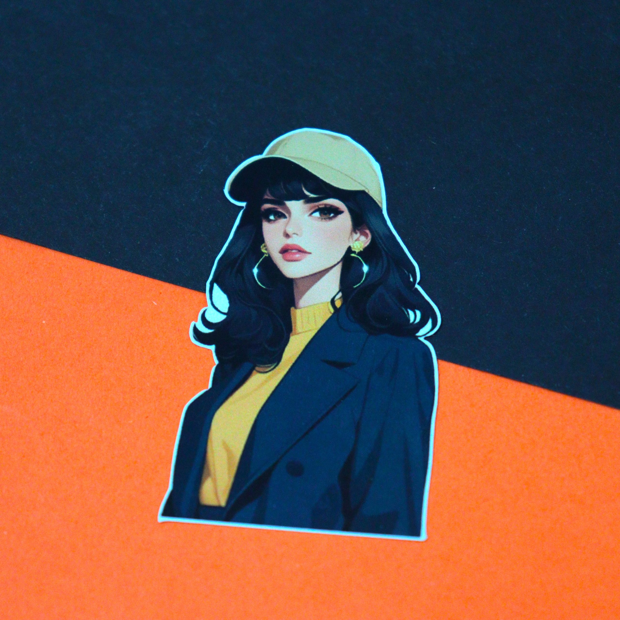 استیکر طرح دخترانه - تصویر 4