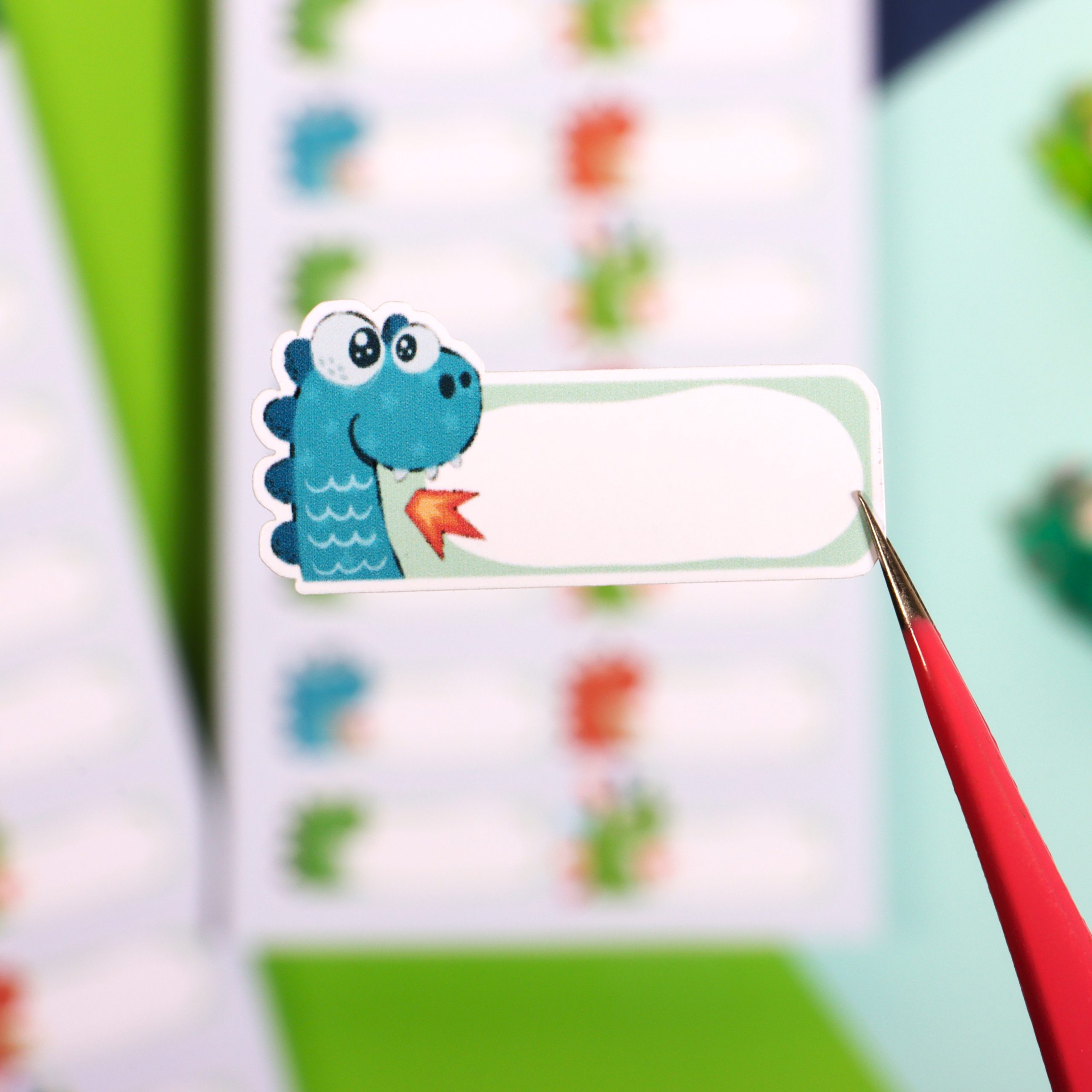 استیکر اسم طرح دایناسور - تصویر 3