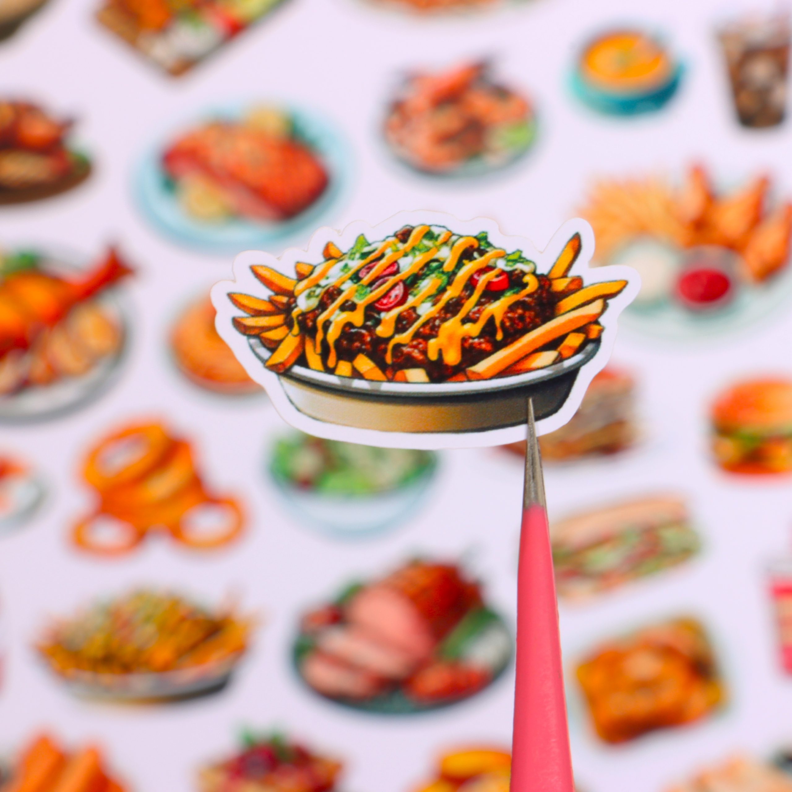 استیکر طرح غذاها - تصویر 3