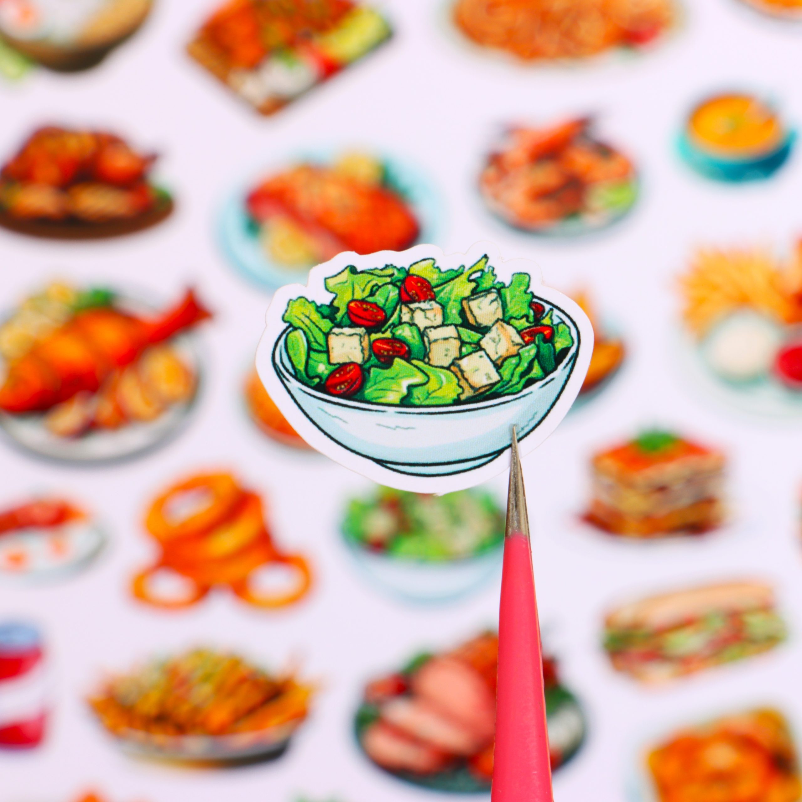 استیکر طرح غذاها - تصویر 4