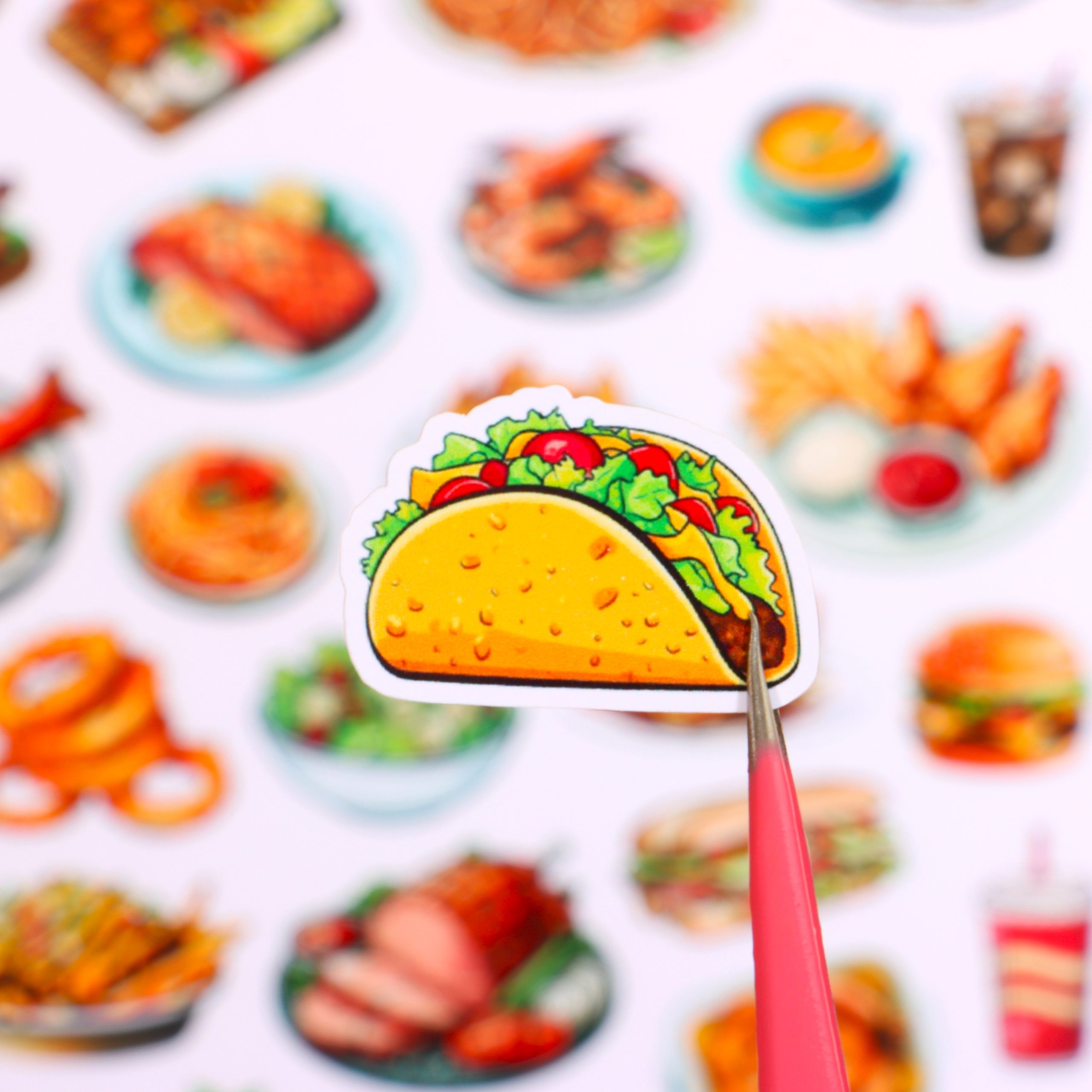 استیکر طرح غذاها - تصویر 5