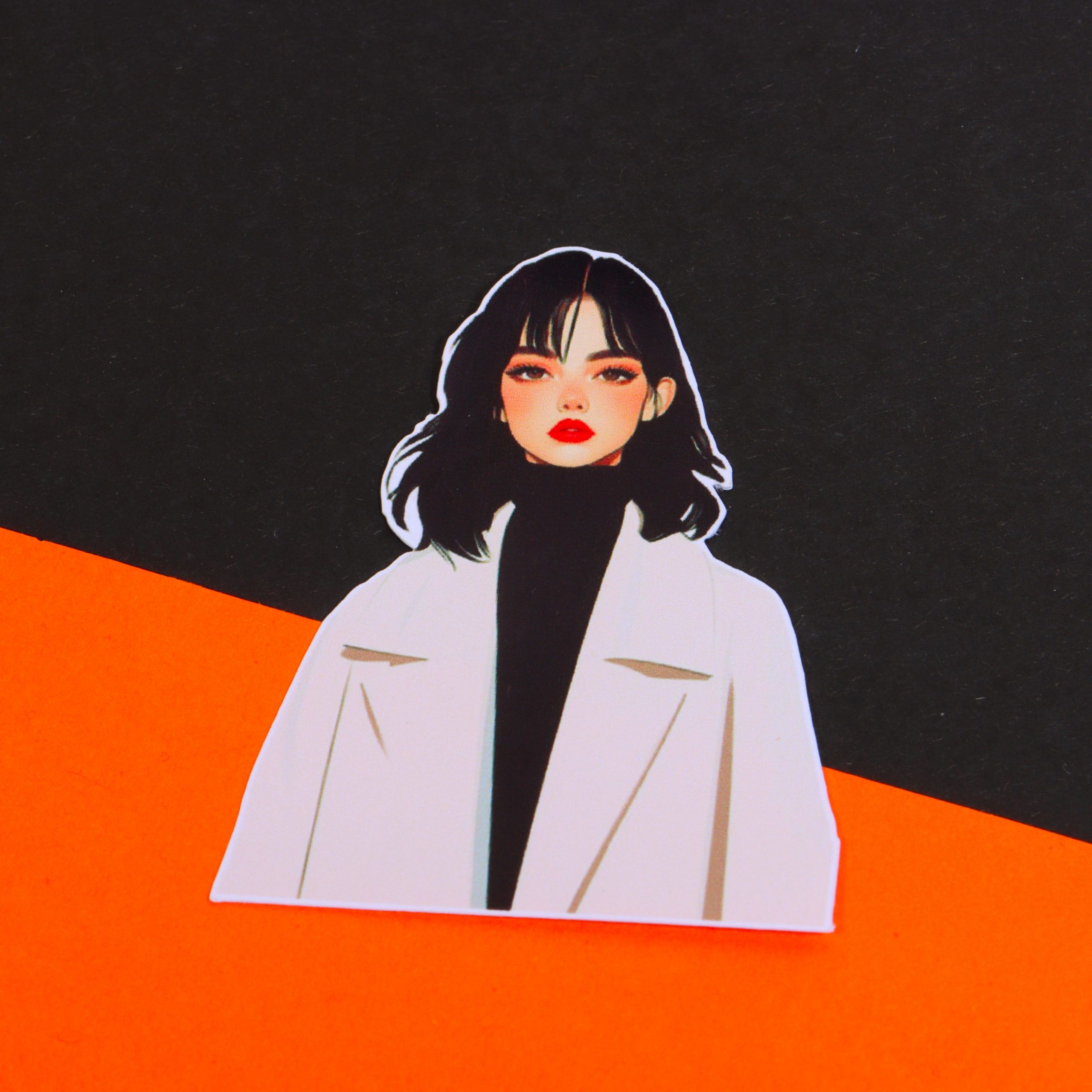 استیکر طرح دخترانه - تصویر 2