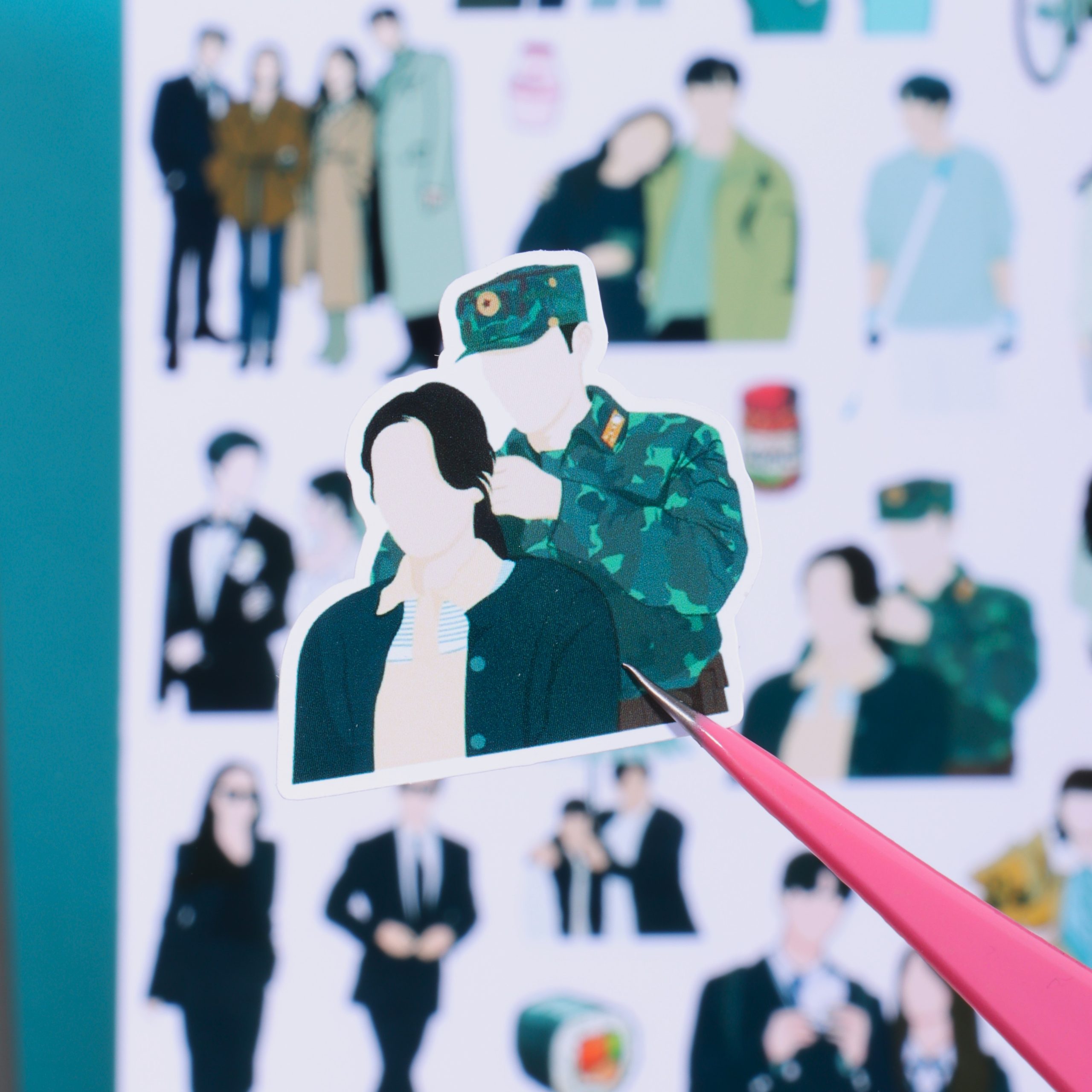 استیکر طرح کیدراما - تصویر 3