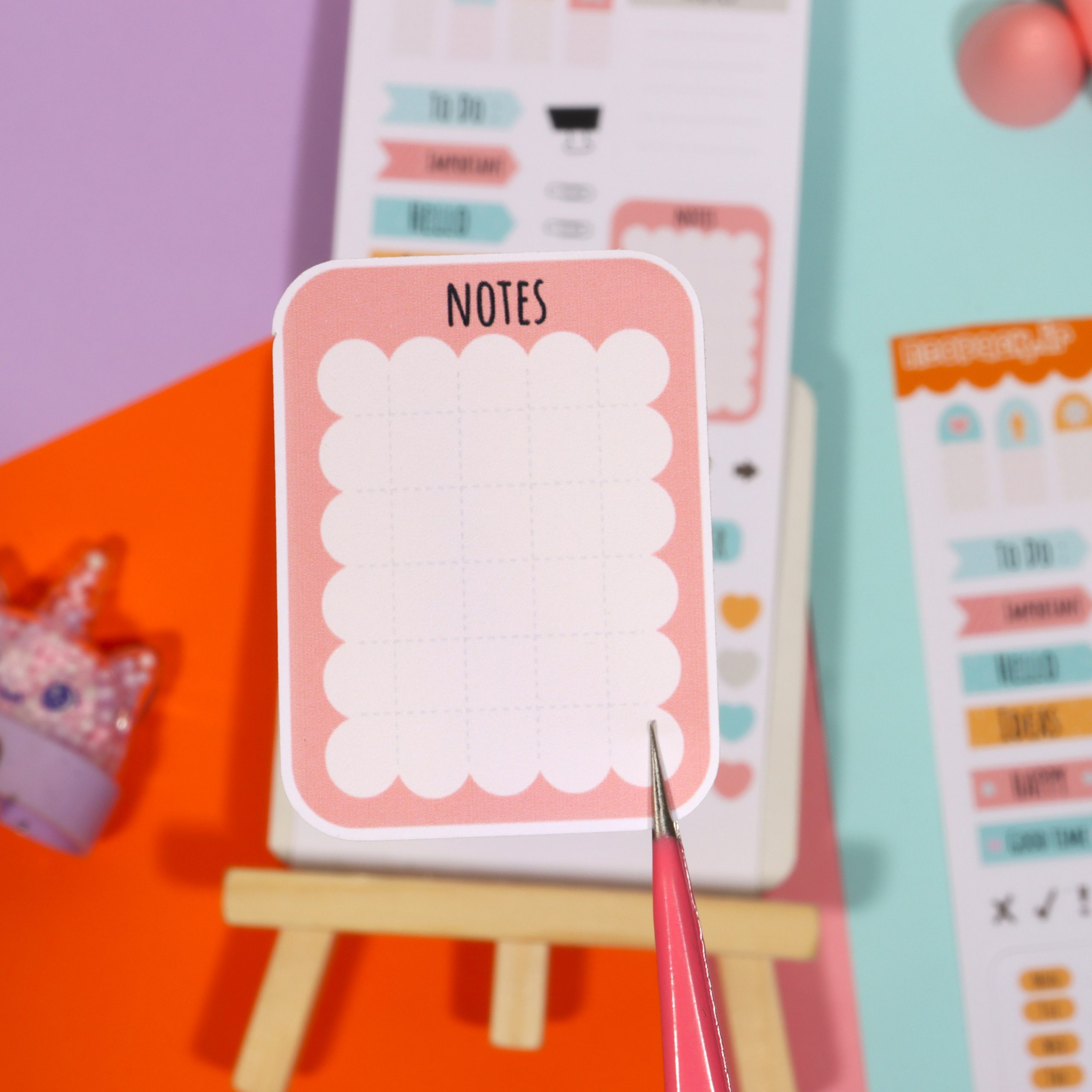 استیکر طرح تو دو لیست - تصویر 4