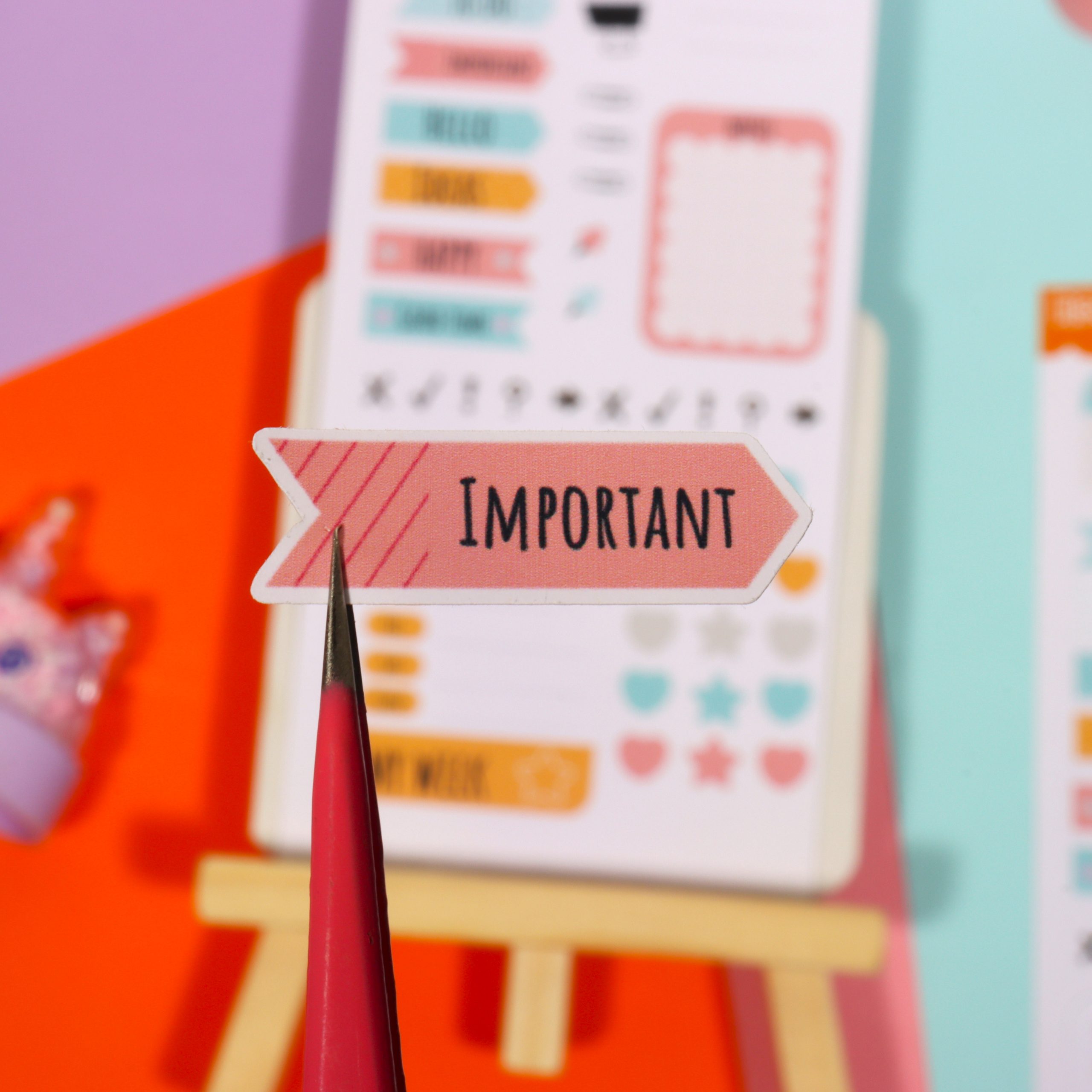 استیکر طرح تو دو لیست - تصویر 5