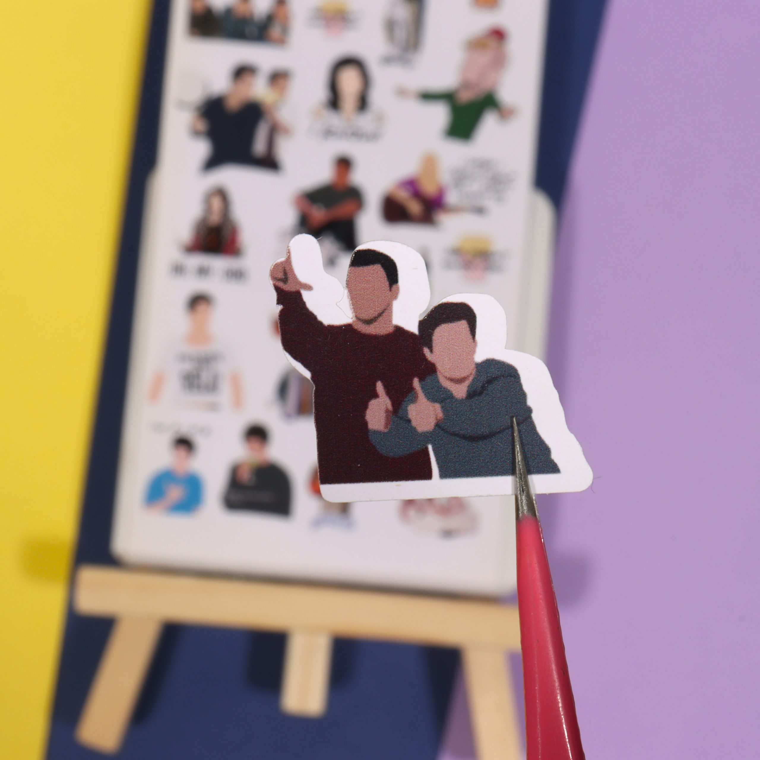 استیکر طرح سریال فرندز - تصویر 3