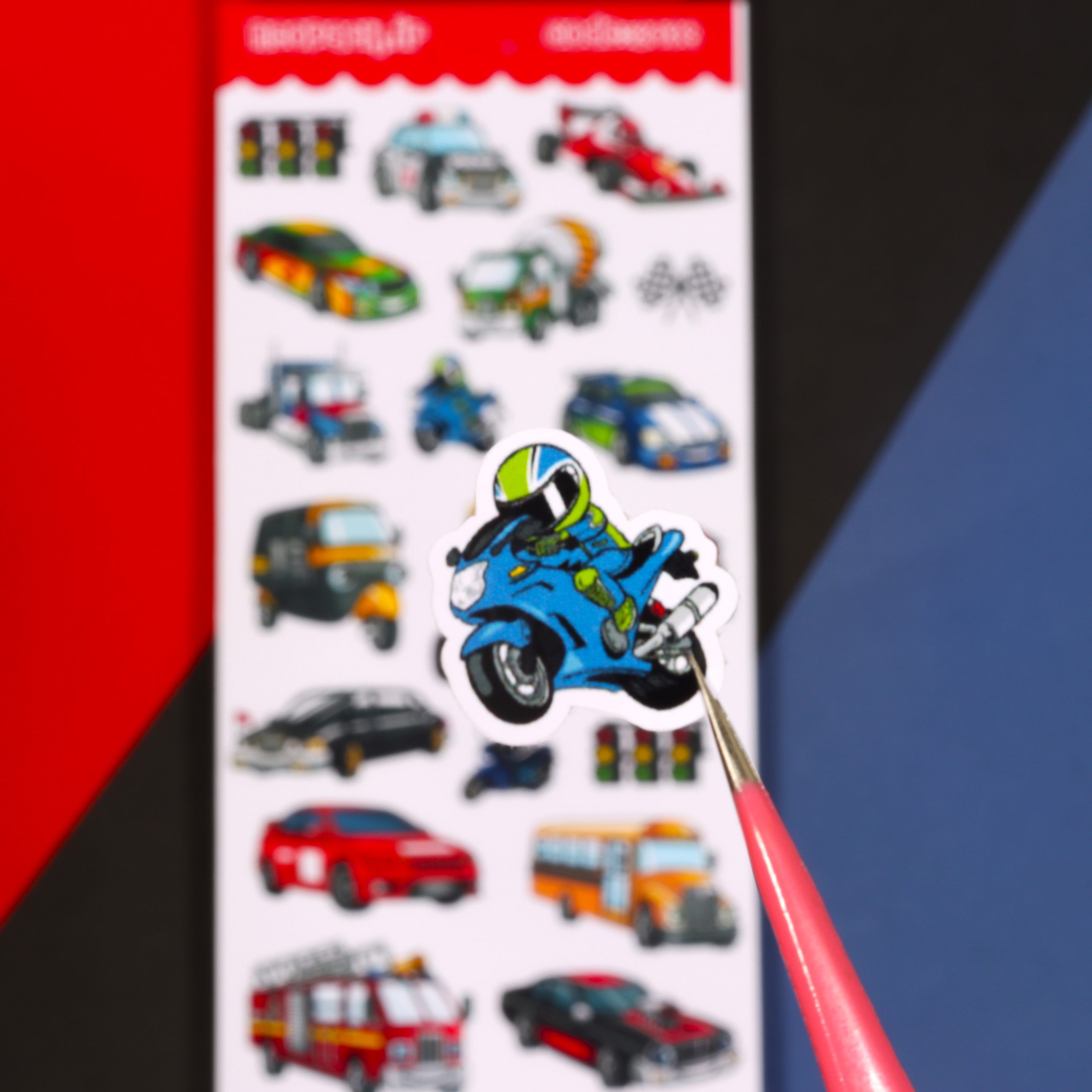 استیکر طرح ماشین - تصویر 4