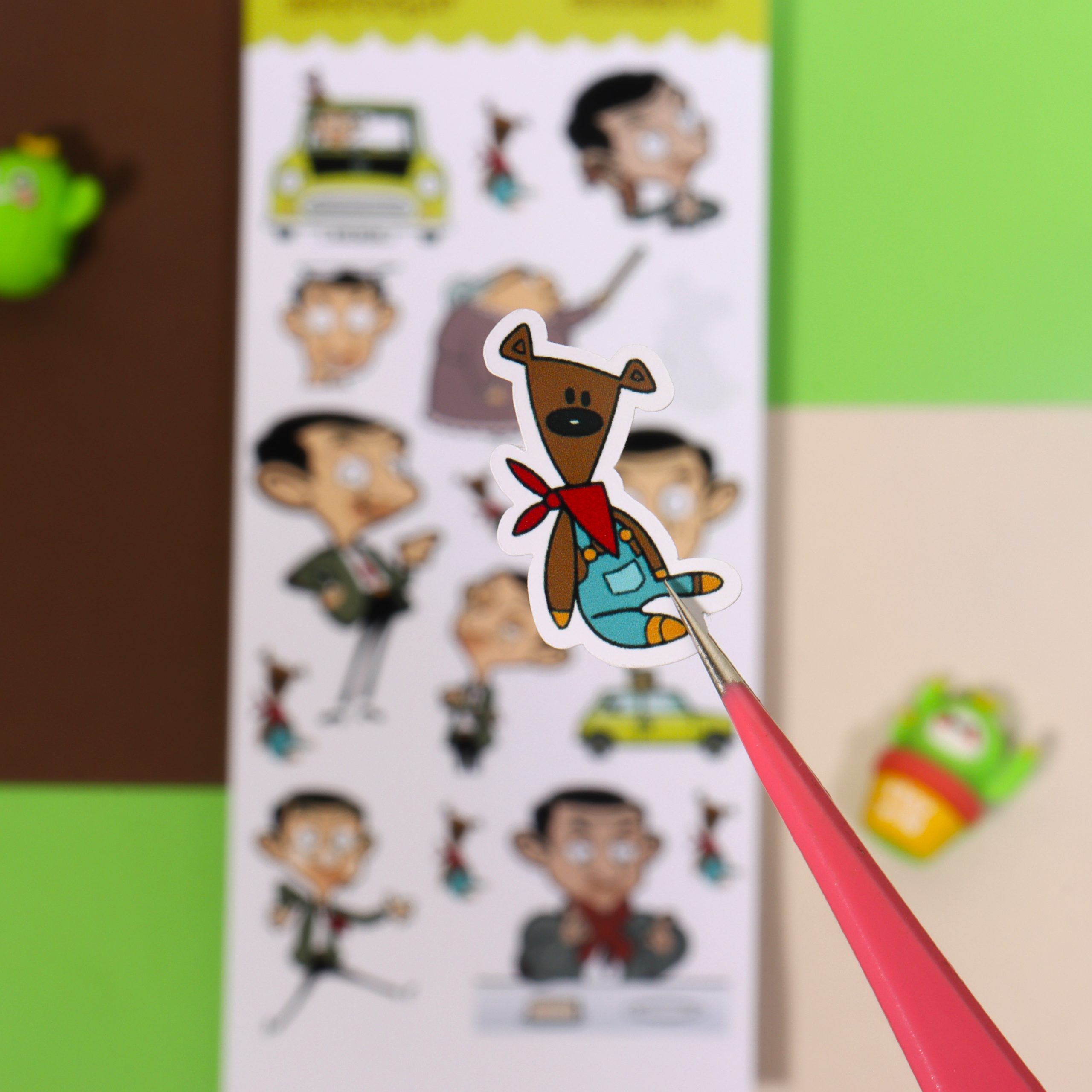 استیکر طرح انیمشن مستربین - تصویر 3