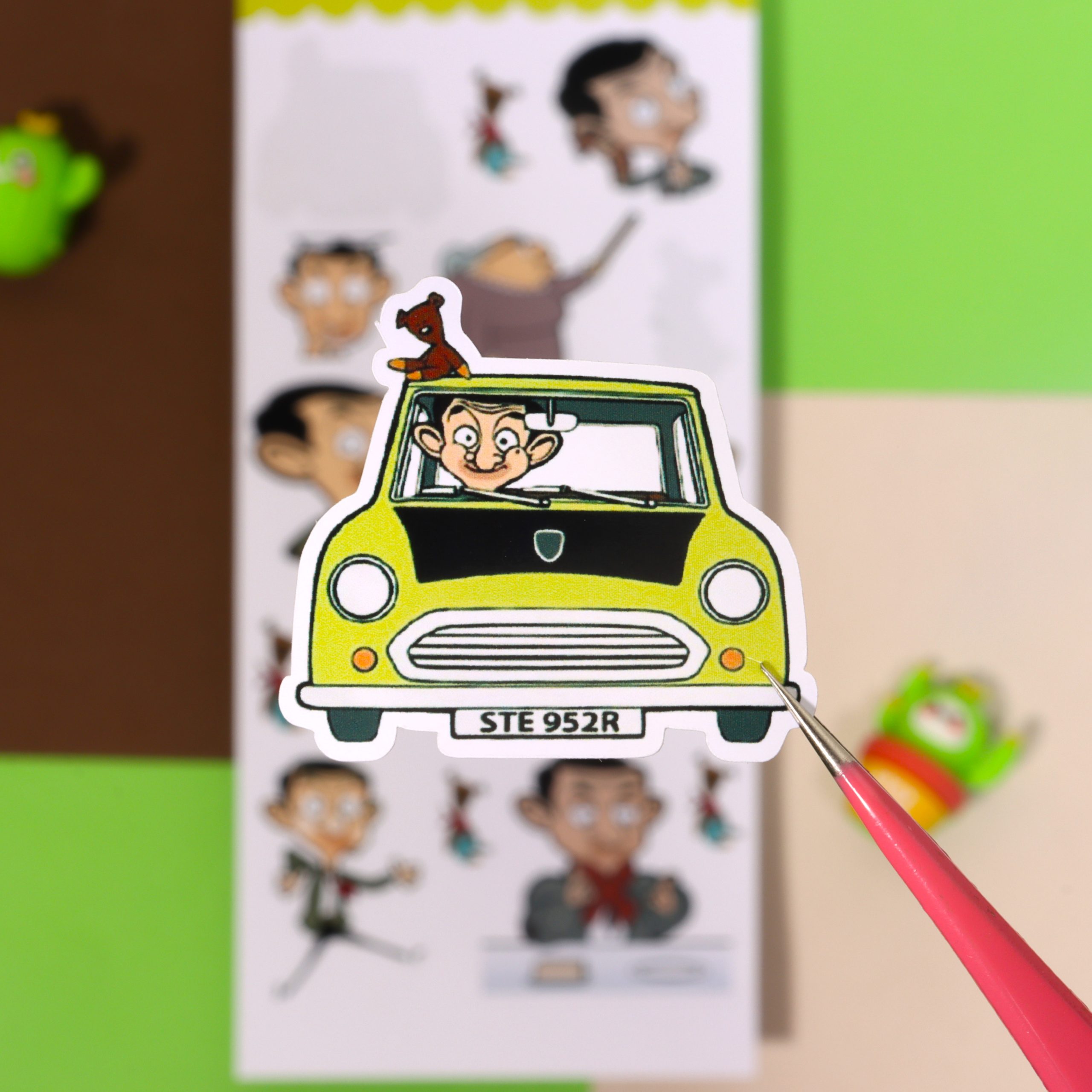 استیکر طرح انیمشن مستربین - تصویر 4