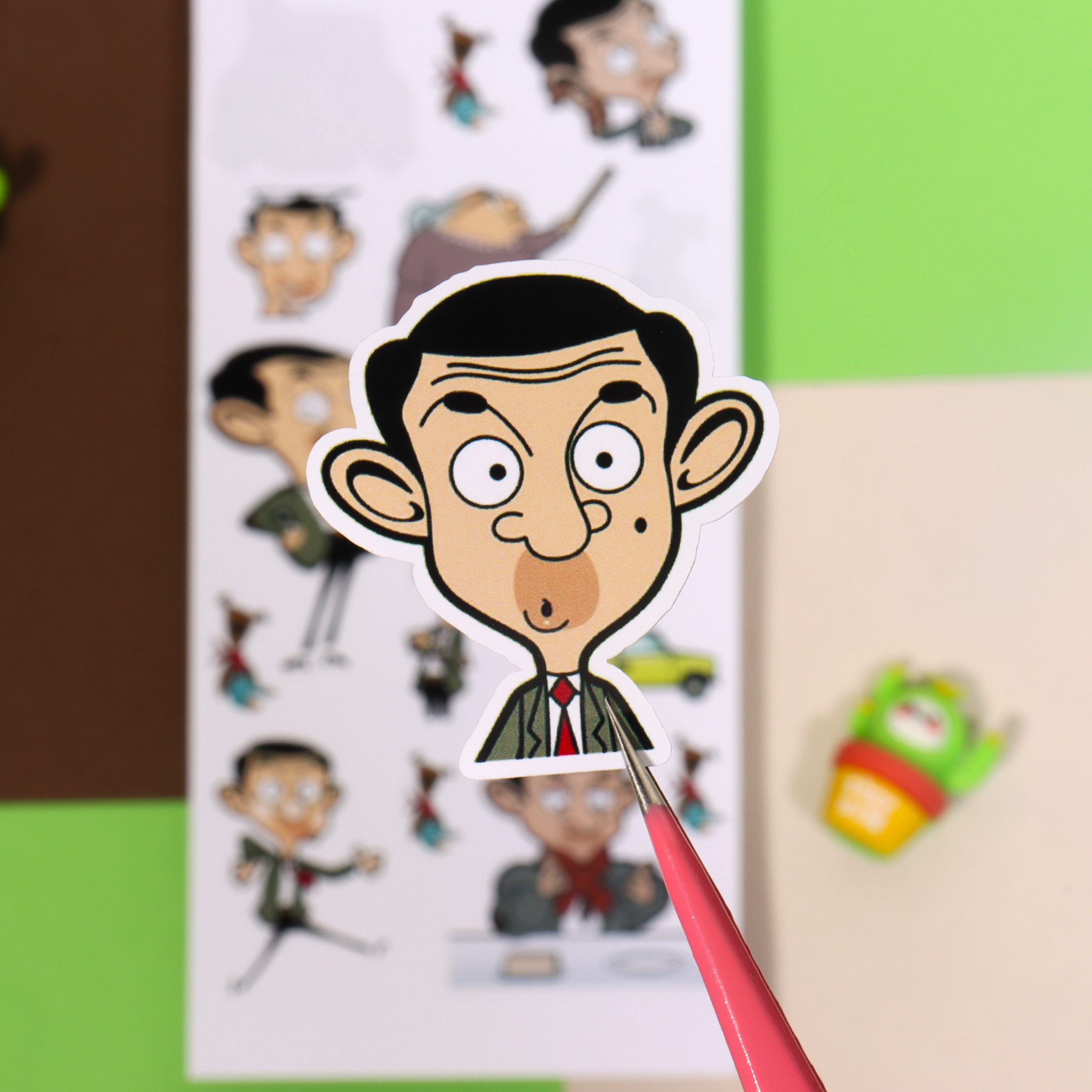 استیکر طرح انیمشن مستربین - تصویر 5