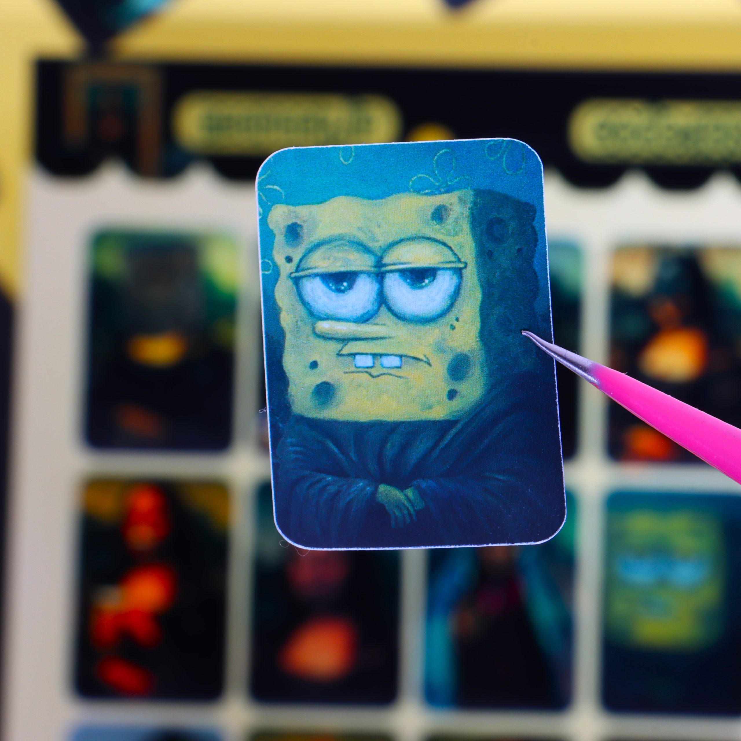 استیکر طرح مونالیزا - تصویر 3