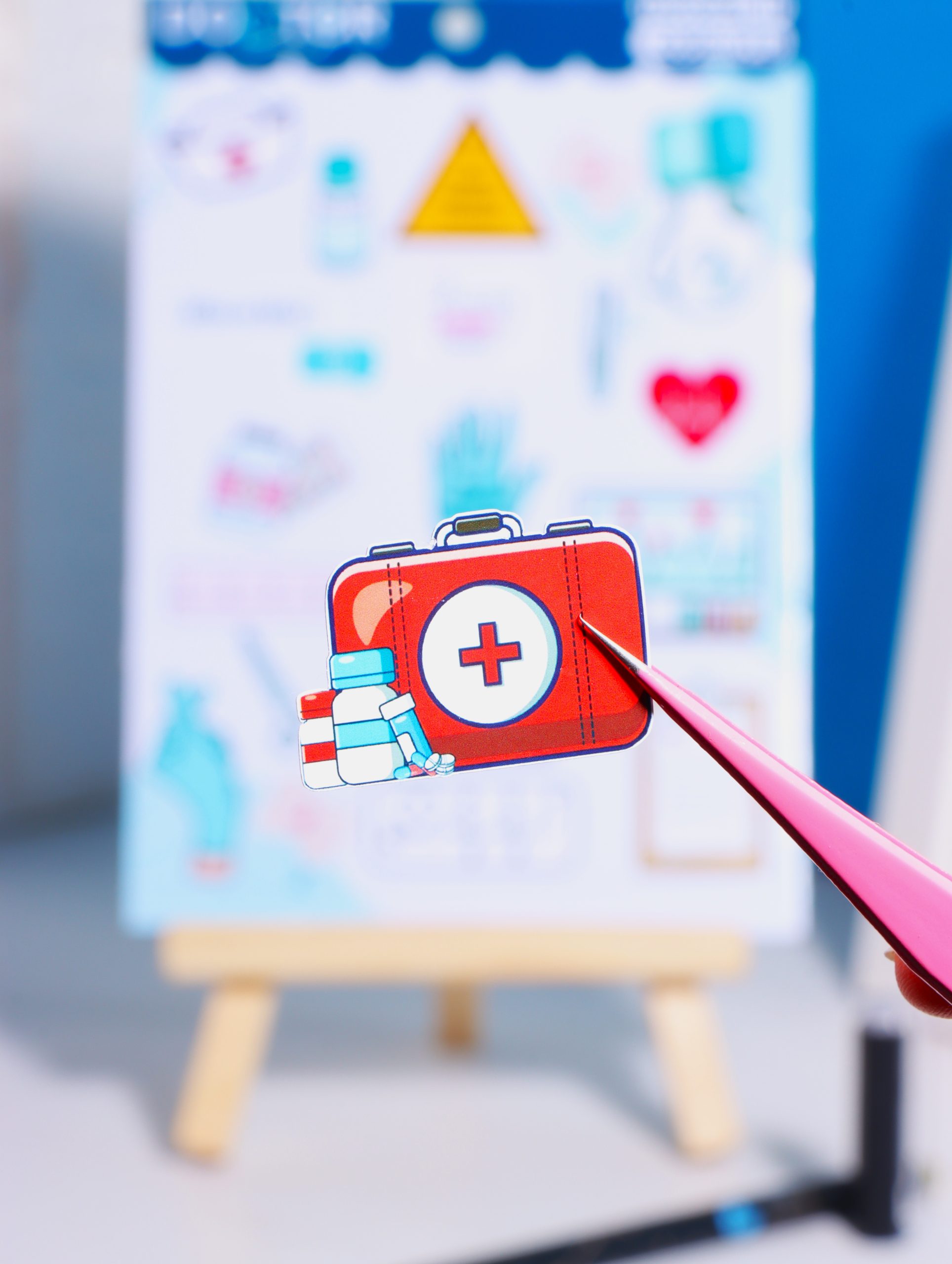 استیکر طرح شغل دکتر - تصویر 2