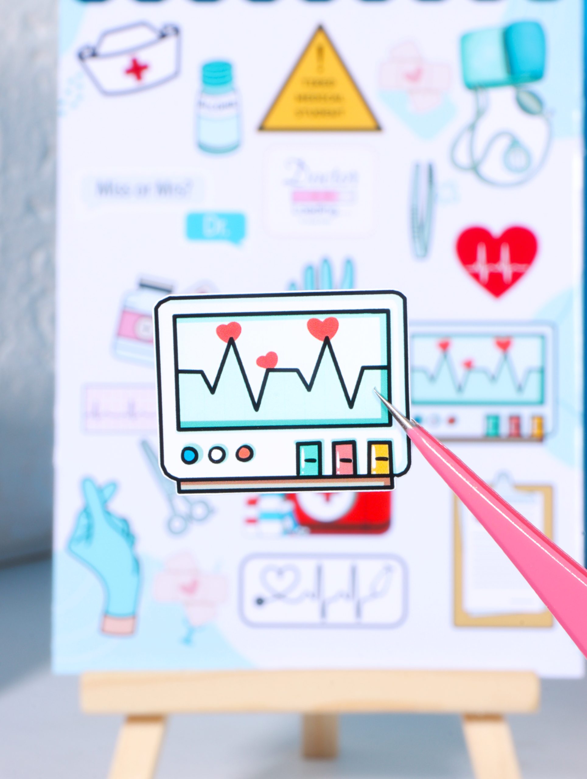 استیکر طرح شغل دکتر - تصویر 3