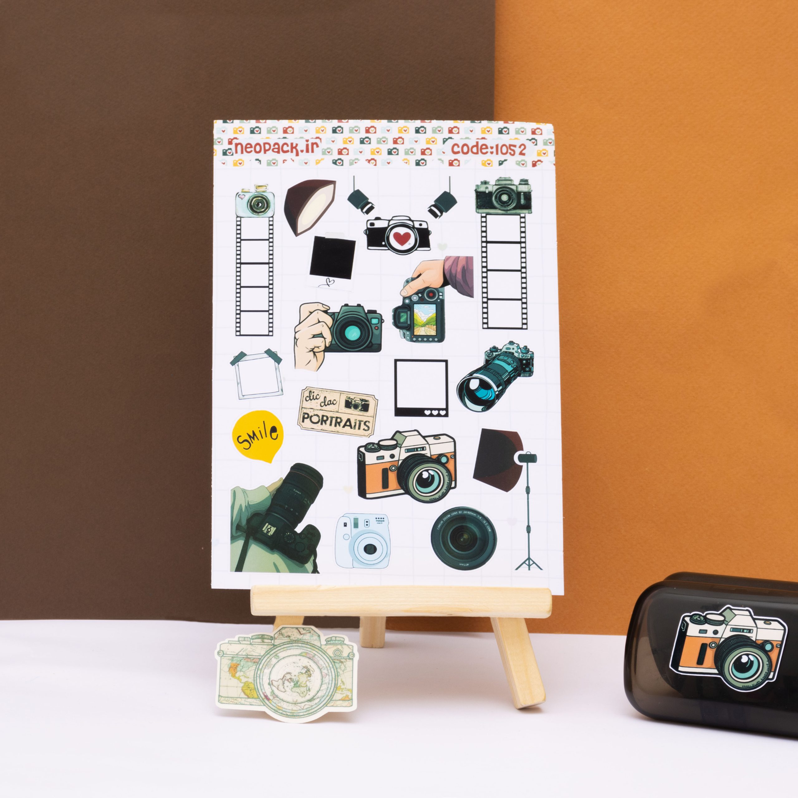 استیکر طرح شغل عکاسی - تصویر 2